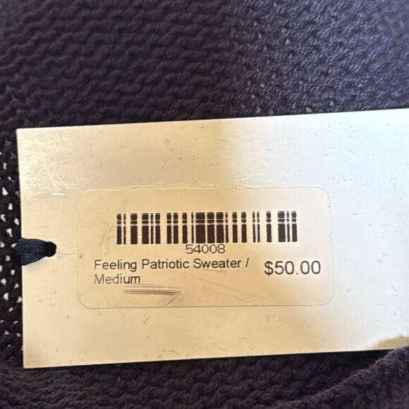 Juliana’s Feeling Patriotic Sweater NWT - Picture 6 of 8